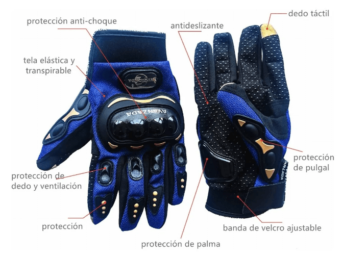 Guante Textil con Protección AZ (Touch) 3